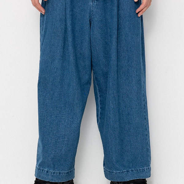 Джинсы OBEY (Baggy fit) OLIVER DENIM PLEATED PANT LIGHT INDIGO