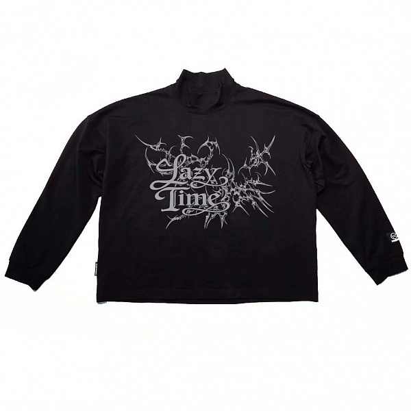 Водолазка THE BAD FRIENDS "Lazy Time" 250гр черный