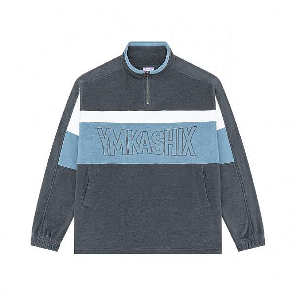 Свитшот YMKA SHIX "Skate fleece" серый / синий