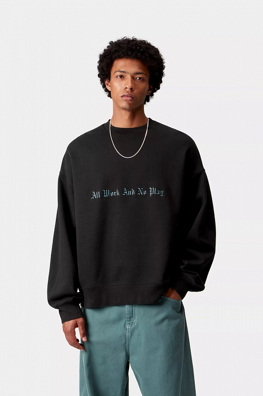 Свитшот CARHARTT WIP No Play Sweat BLACK