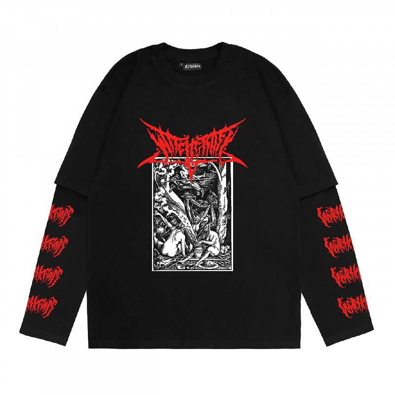 Лонгслив ARTEFACT с двойным рукавом Wichcraft/Sabbat Черный