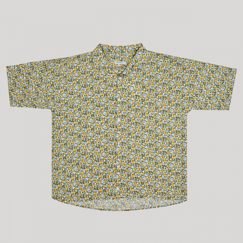 Рубашка ONE TWO с коротким рукавом "GARDEN" print 4