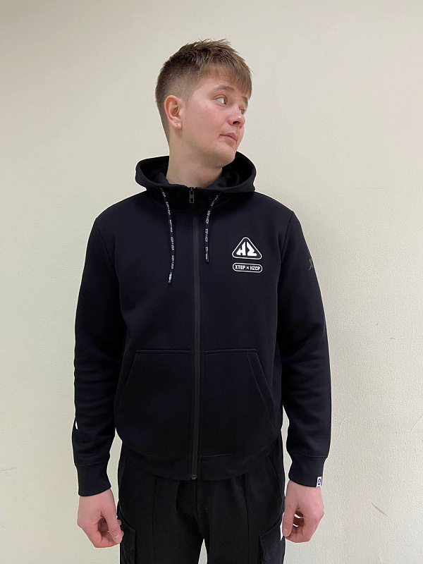Худи XTEP BLACK01 Чёрный