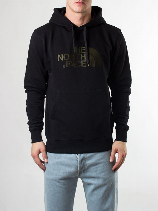 Толстовка THE NORTH FACE M LT DREW PEAK PO HD  BLACK/N.T.GREE