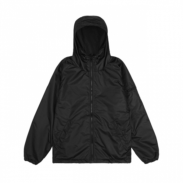 Ветровка HOOK "Лого25" флис черный