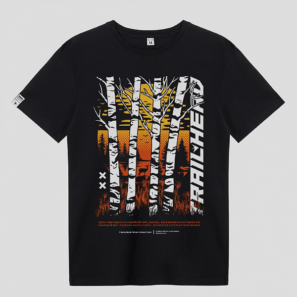 Футболка TRAILHEAD 022 BEREZKY 25 Черный