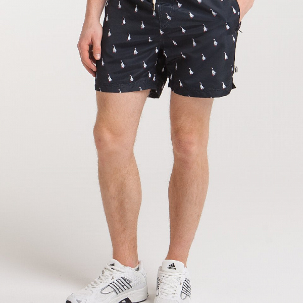 Шорты ЗАПОРОЖЕЦ плавательные GUSI BLACK черный