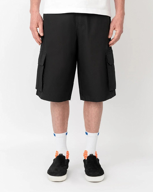 Шорты Postaments Cargos Shorts Black Черный