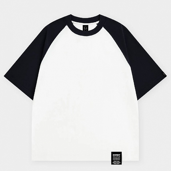 Футболка SHMOT "REGLAN DELUXE COMBO" черный