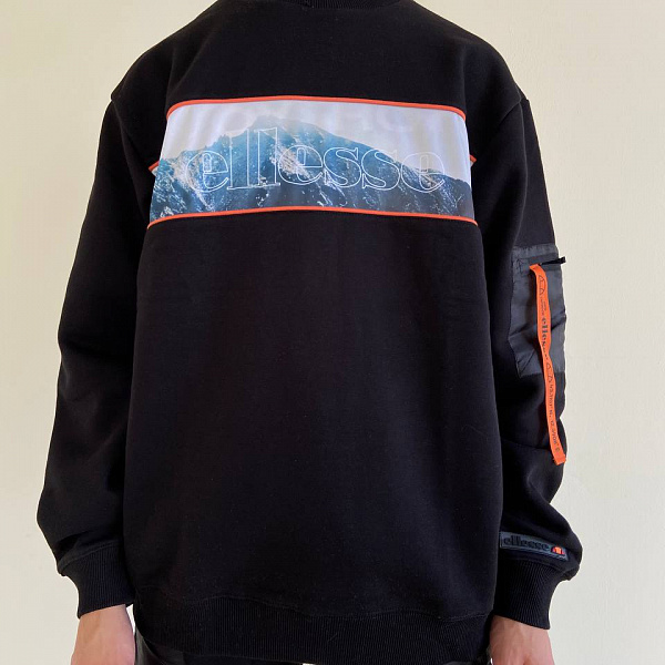 Свитшот мужской ELLESSE BLACK черный