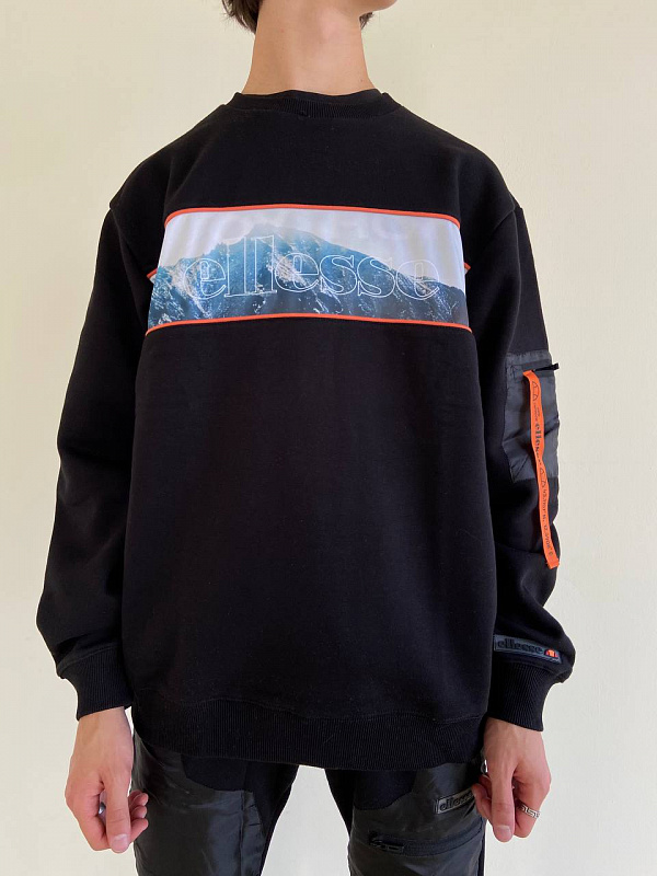 Свитшот мужской ELLESSE BLACK черный