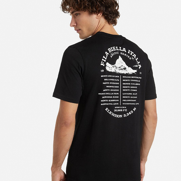 Футболка мужская FILA Men's T-shirt черный