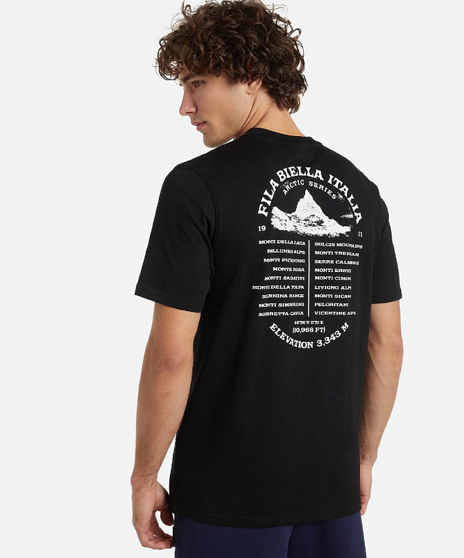 Футболка мужская FILA Men's T-shirt черный