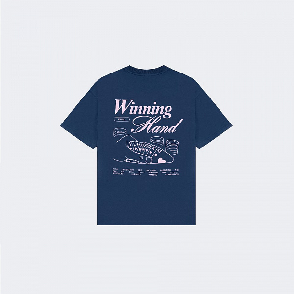 Футболка UNIFORM All in Win Hand синий