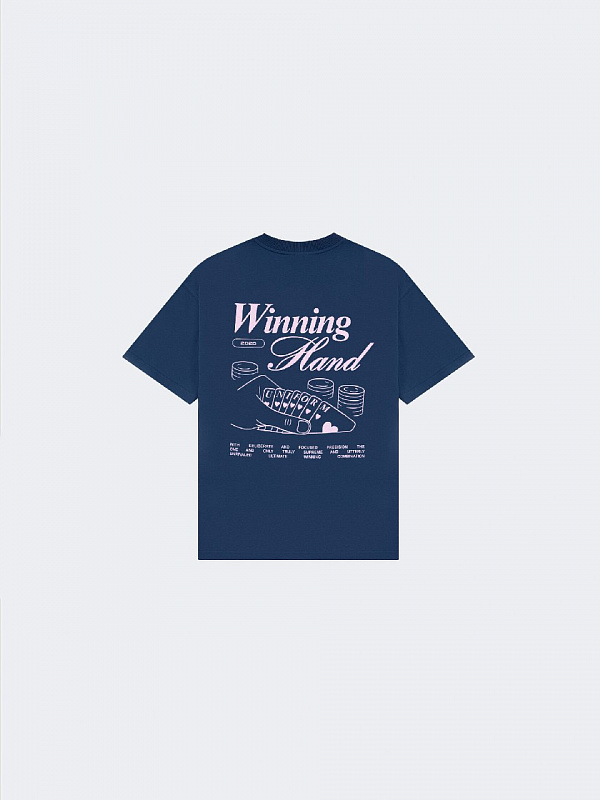 Футболка UNIFORM All in Win Hand синий