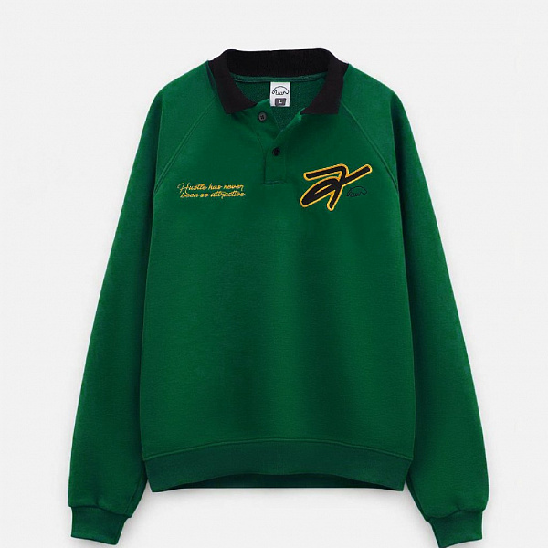 Толстовка ANTEATER Crewneck-Polo-Green