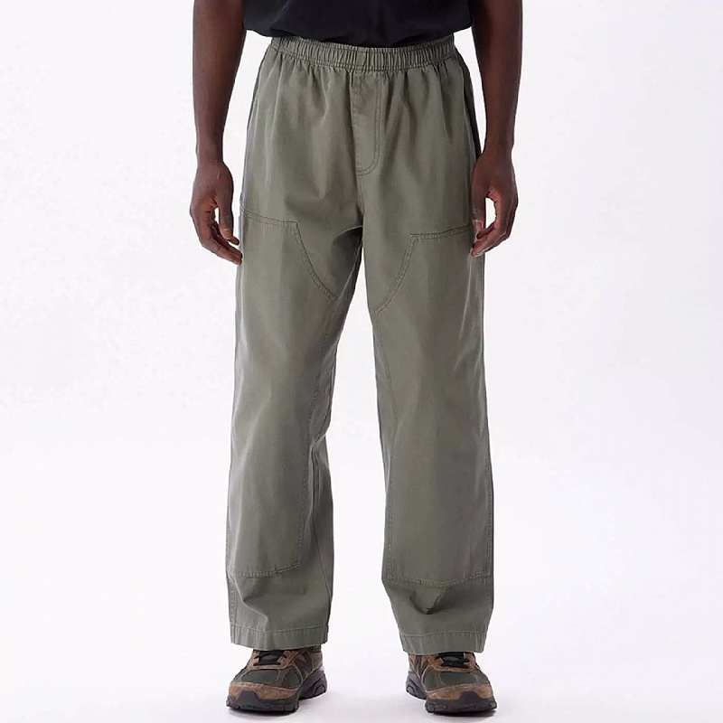 Брюки OBEY BIG EASY CANVAS PANT SMOKEY OLIVE