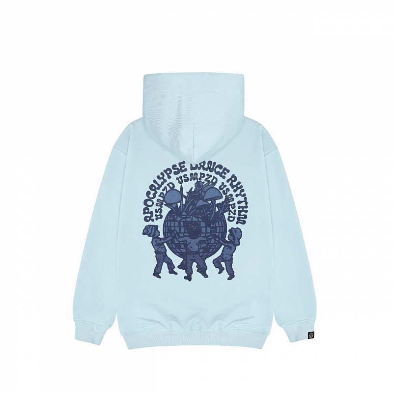 Худи HOOK «Апокалипсис» голубой