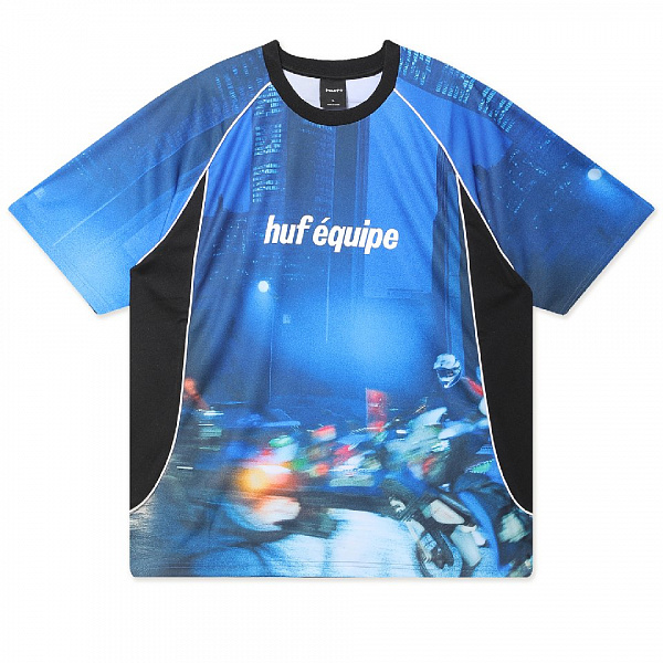 Футболка HUF MOTION SOCCER JERSEY MULTI