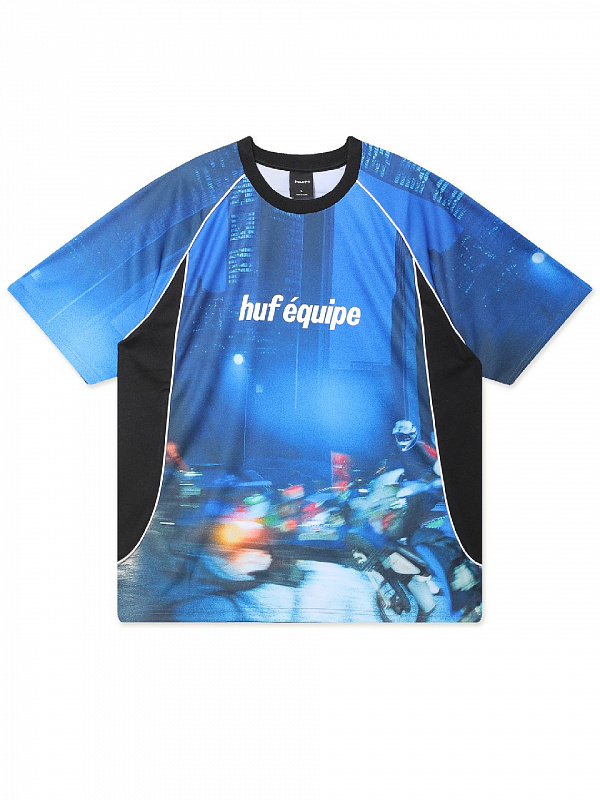 Футболка HUF MOTION SOCCER JERSEY MULTI