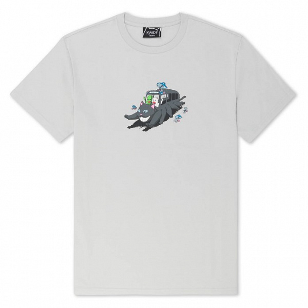 Футболка RIPNDIP ADVENTURE BUS TEE GREY
