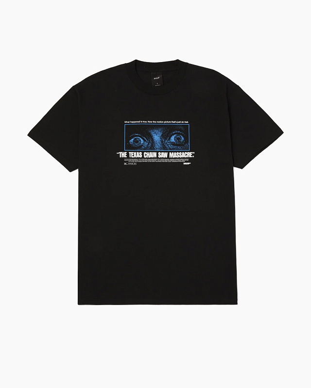 Футболка HUF FEAR S/S TEE BLACK