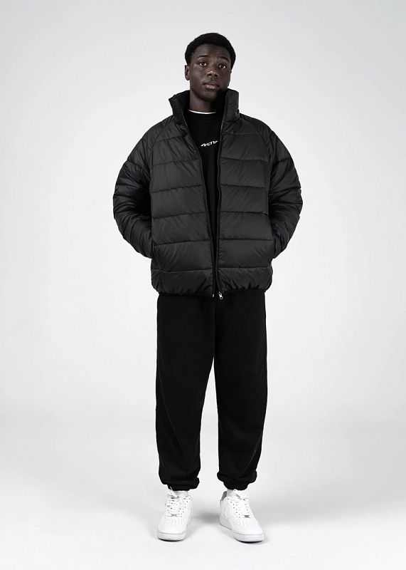 Куртка MOLOTOV Micro Puffer Base AW’24 Black Чёрный