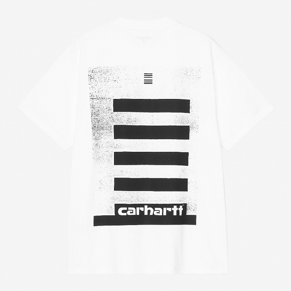 Футболка CARHARTT WIP S/S Archive Lines T-Shirt WHITE