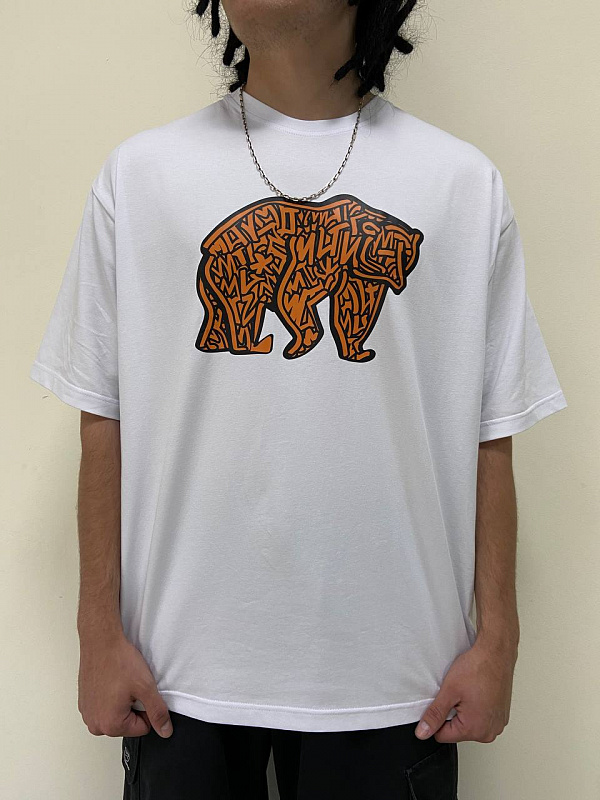 Футболка MOLOTOV Base Ural Bear SS'24 White Белый