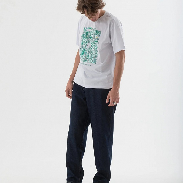 Джинсы Postaments "Biggy" Raw Blue