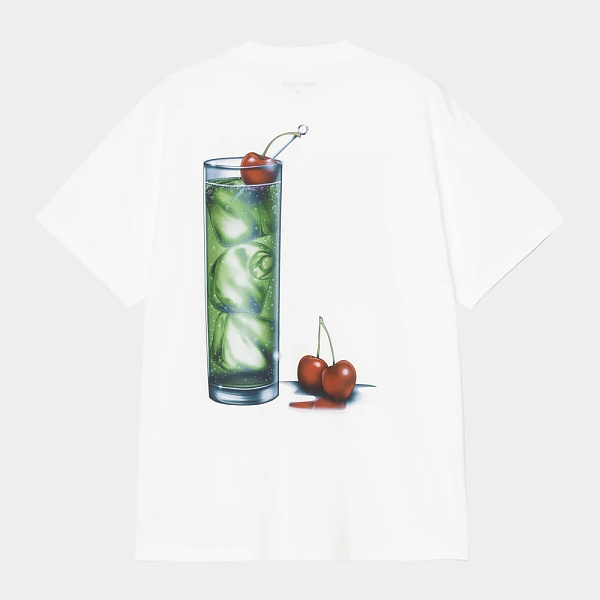 Футболка CARHARTT WIP S/S Jake Garcia T-Shirt WHITE