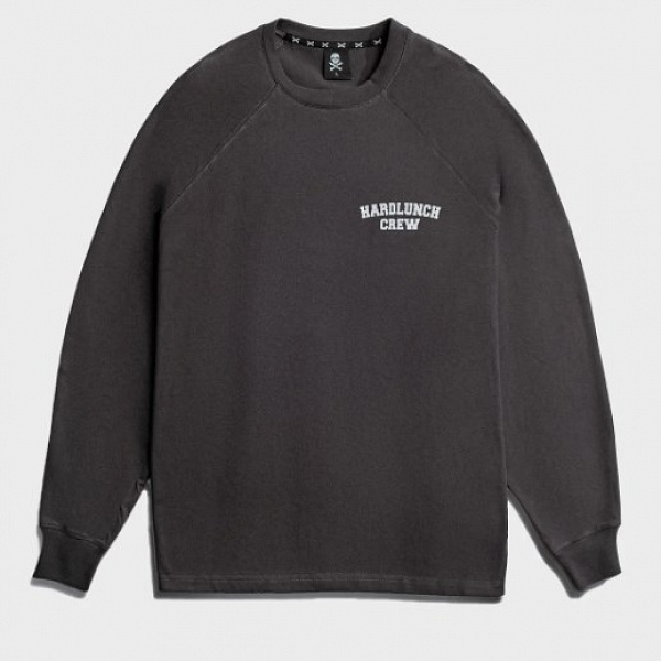 Лонгслив HARD LUNCH TASTE CONTROL темно-серый