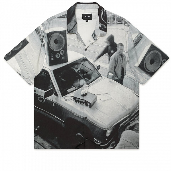 Рубашка HUF BURNSIDE S/S RESORT SHIRT MULTI