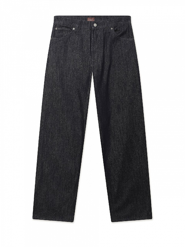 Джинсы ОКТЯБРЬ OG LOGO BAGGY DENIM (Baggy fit) RAW