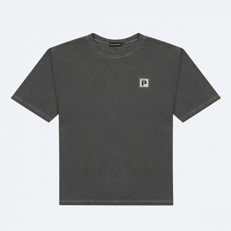 Футболка Postaments "P Logo" GD Grey