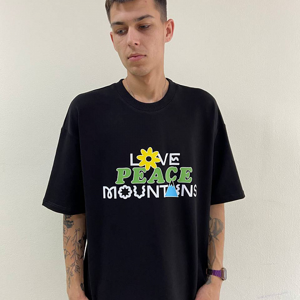 Футболка SOCHIFORNIA Love Peace Черный