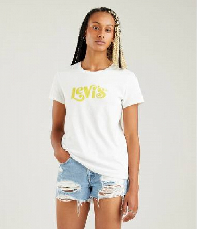 Футболка LEVIS w The Perfect Tee белый