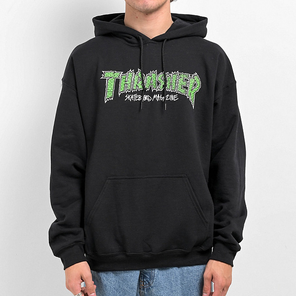 Худи THRASHER BRICK BLACK