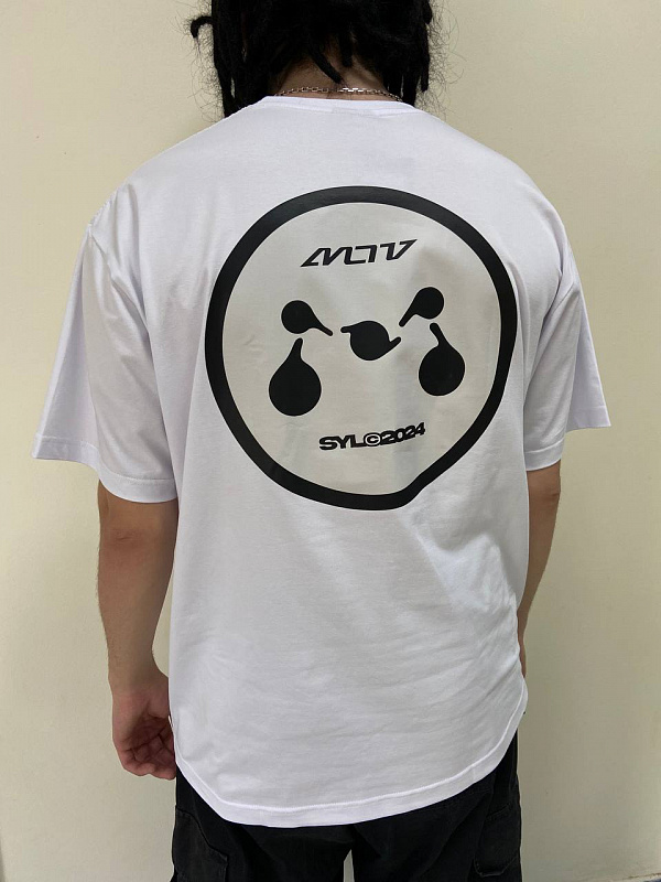 Футболка MOLOTOV Base Sharingan SS'24 White Белый