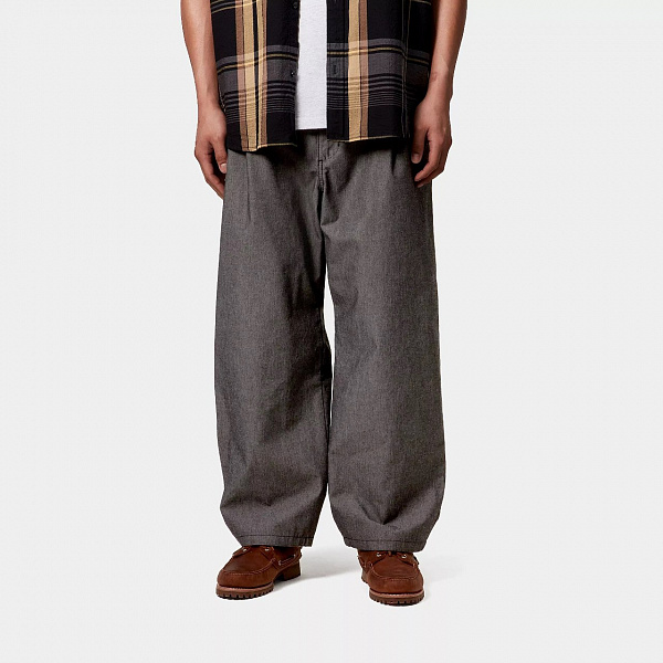Брюки CARHARTT WIP чино Blake Pant (Loose fit) BLACK (RINSED)