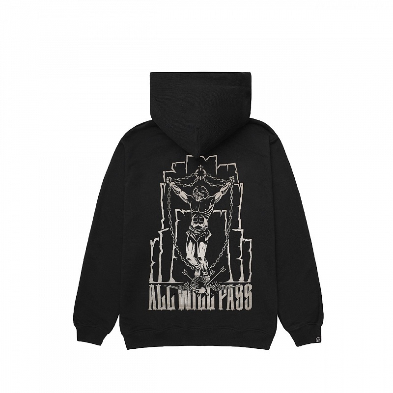 Худи HOOK зип «Прометей» черный