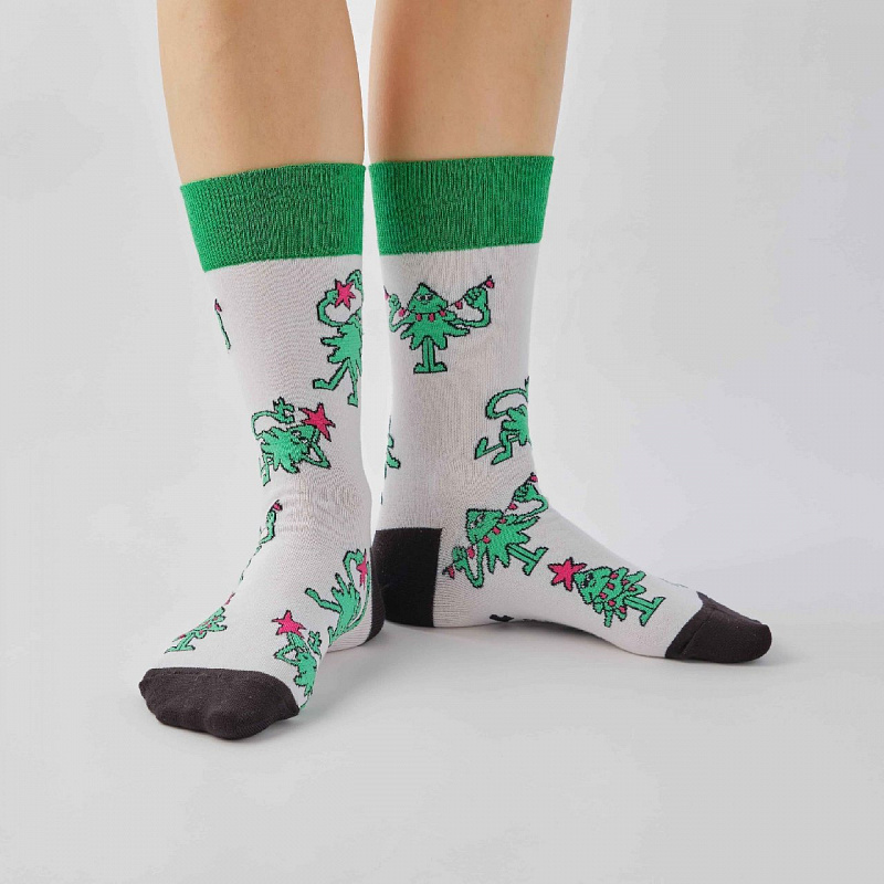 Носки ST.FRIDAY SOCKS Елочная зарядка