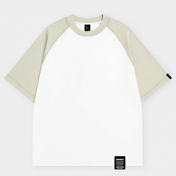 Футболка SHMOT "REGLAN DELUXE COMBO" светлый хаки