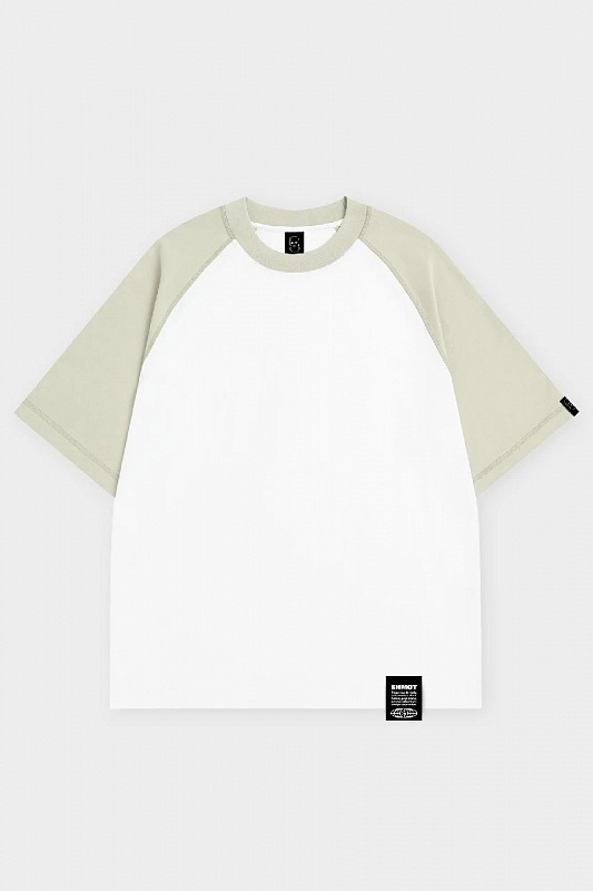 Футболка SHMOT "REGLAN DELUXE COMBO" светлый хаки