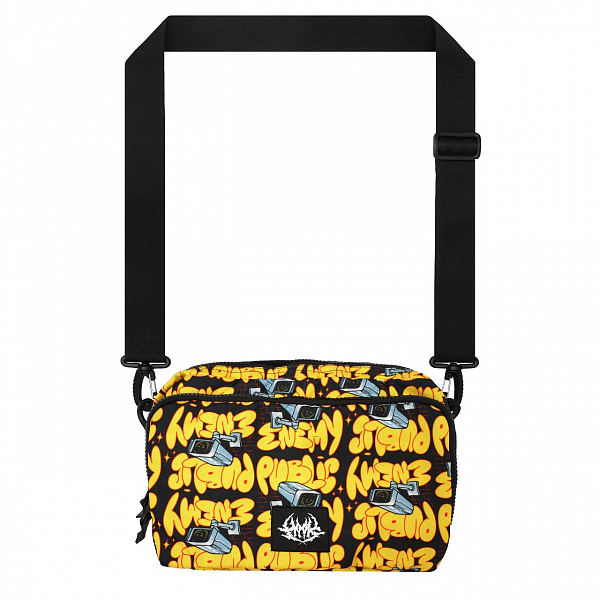 Сумка Шолдербег Гранд HOOK «Враг» черный