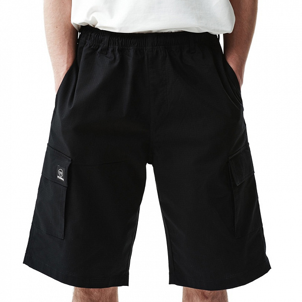 Шорты THE BAD FRIENDS Cargo spandex рипстоп черный