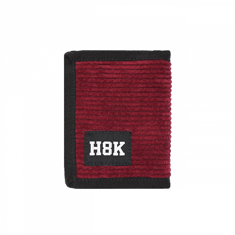 Кошелек HOOK "Вельвет" бордовый