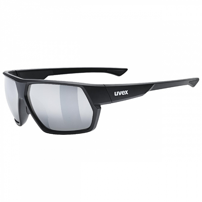 Очки солнцезащитные UVEX sportstyle 238 black matt/mir.sil черный матовый/серебристый