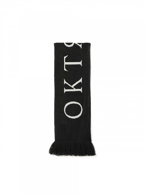 Шарф ОКТЯБРЬ OG LOGO SCARF BLACK