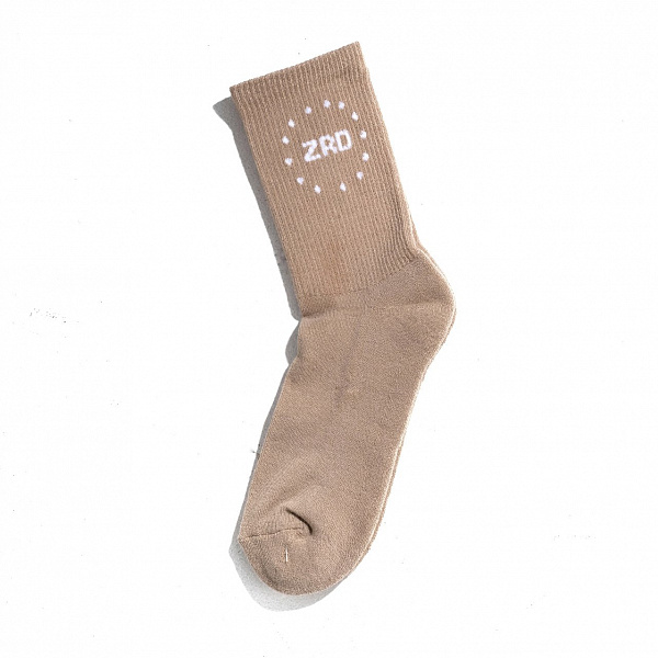 Носки ZRD Socks Flat World Бежевые